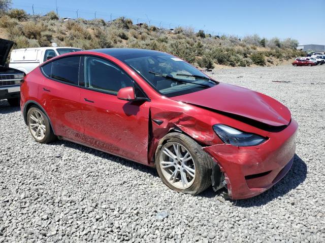 7SAYGDEEXPA200597 - 2023 TESLA MODEL Y 红色 照片 4