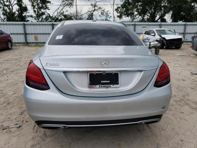 W1KWF8DBXMR650142 - 2021 MERCEDES-BENZ C 300 SILVER photo 6