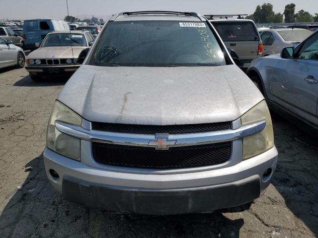 2CNDL63F556021755 - 2005 CHEVROLET EQUINOX LT SILVER photo 5