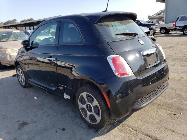 3C3CFFGE6GT180280 - 2016 FIAT 500 ELECTRIC BLACK photo 2