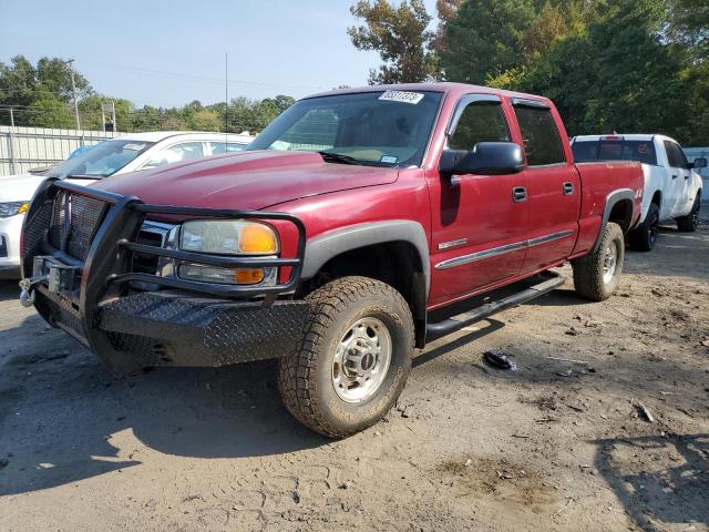 1GTGK23U84F161153 - 2004 GMC SIERRA K2500 CREW CAB MAROON photo 1