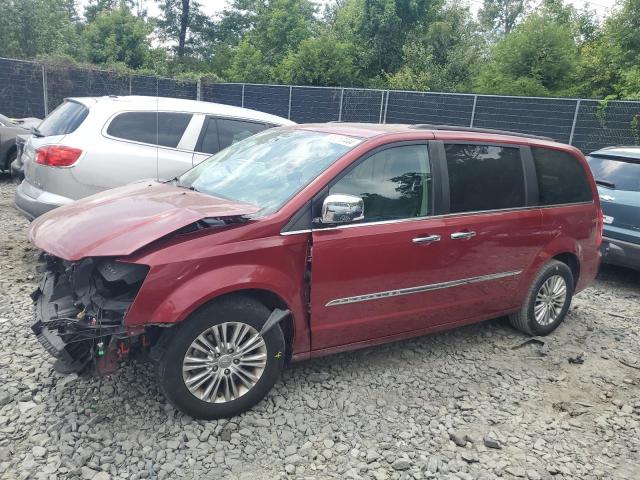 2C4RC1CG6FR638605 - 2015 CHRYSLER TOWN & COU TOURING L RED photo 1
