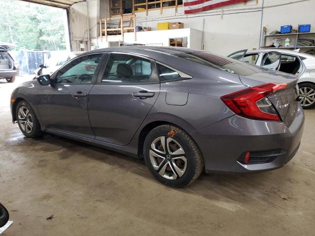 19XFC2E57GE005988 - 2016 HONDA CIVIC LX GRAY photo 2