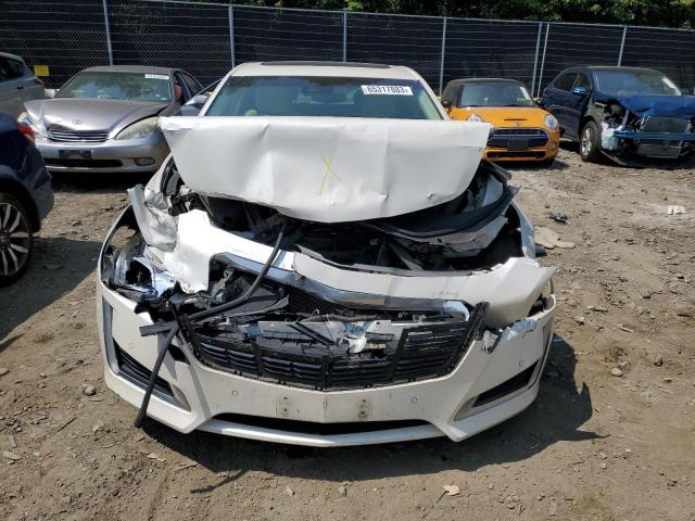 1G6AY5S31E0163591 - 2014 CADILLAC CTS PERFORMANCE COLLECTION WHITE photo 5