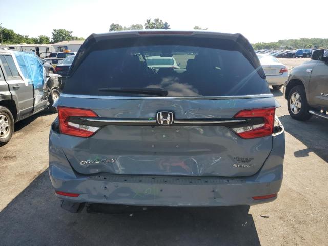 5FNRL6H96PB014811 - 2023 HONDA ODYSSEY ELITE BLUE photo 6
