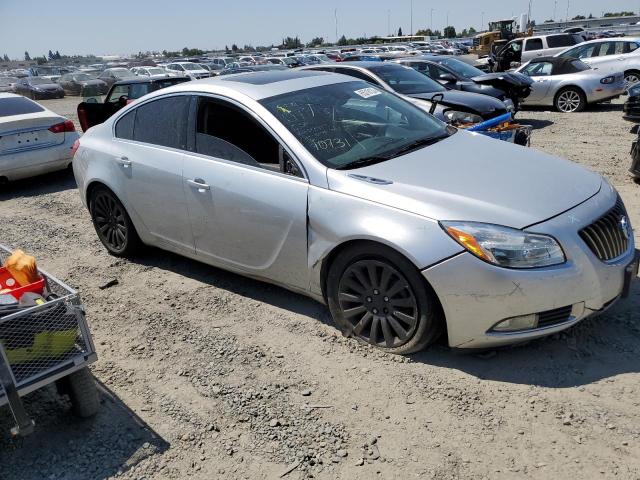 2G4GR5EK2C9155523 - 2012 BUICK REGAL 银色 照片 4