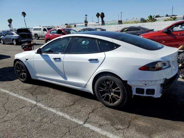 5YJSA1E58NF460967 - 2022 TESLA MODEL S Սպիտակ լուսանկար 2