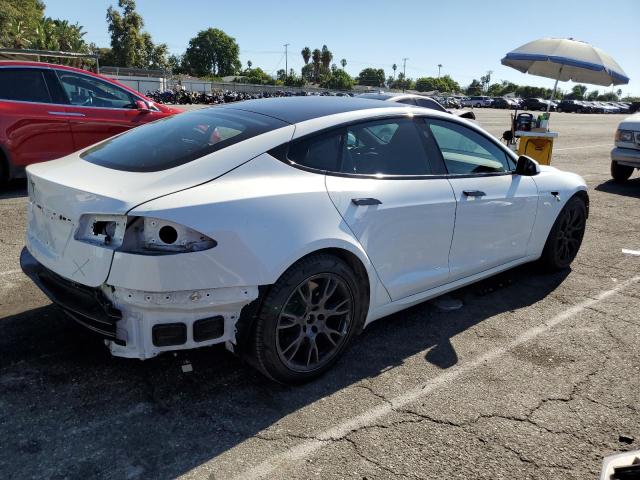 5YJSA1E58NF460967 - 2022 TESLA MODEL S Սպիտակ լուսանկար 3