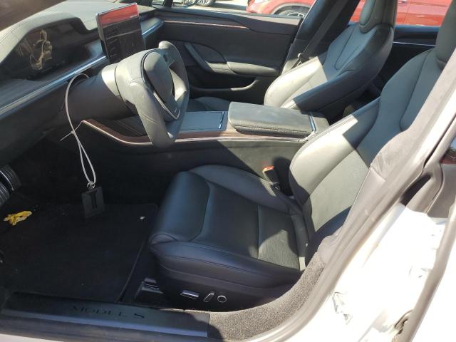 5YJSA1E58NF460967 - 2022 TESLA MODEL S Սպիտակ լուսանկար 7