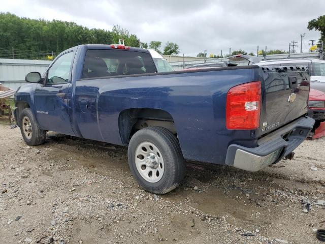 1GCEC14X79Z222392 - 2009 CHEVROLET SILVERADO C1500 BLUE photo 2