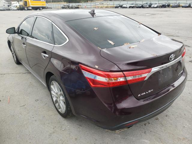 4T1BK1EB2DU074274 - 2013 TOYOTA AVALON BASE 紫色 照片 3