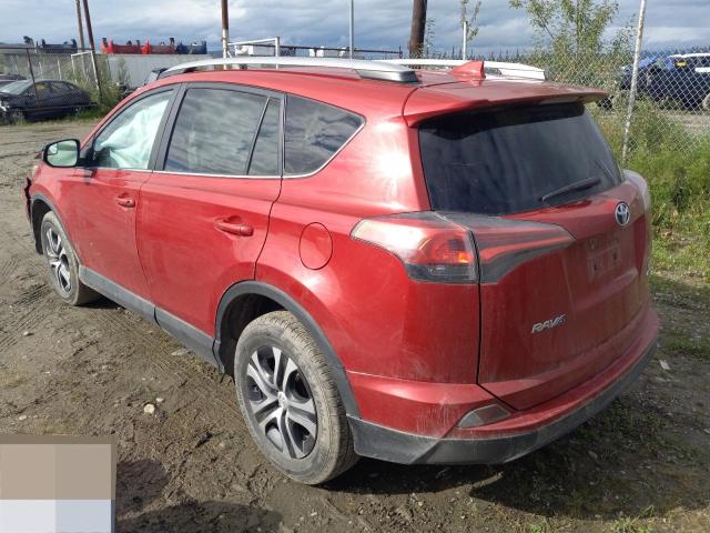 2T3BFREV1HW622291 - 2017 TOYOTA RAV4 LE RED photo 2