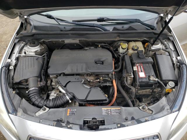 1G11D5RR3DF101942 - 2013 CHEVROLET MALIBU 1LT 银色 照片 11