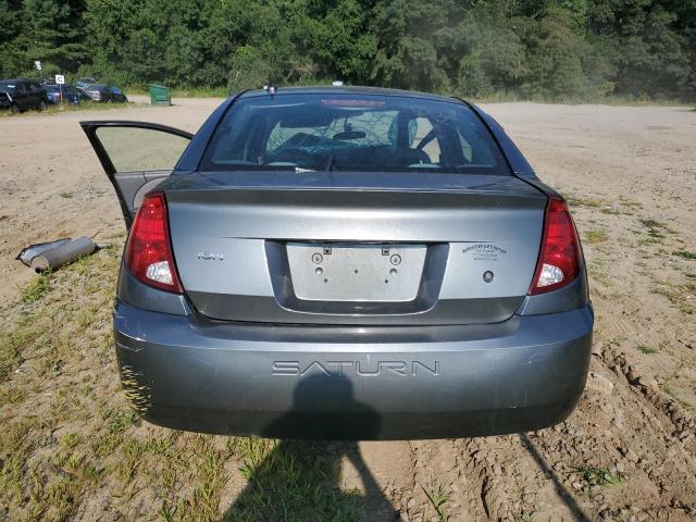 1G8AJ55F76Z191393 - 2006 SATURN ION LEVEL 2 GRAY photo 6