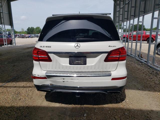 4JGDF6EE1KB226607 - 2019 MERCEDES-BENZ GLS 450 4MATIC WHITE photo 6