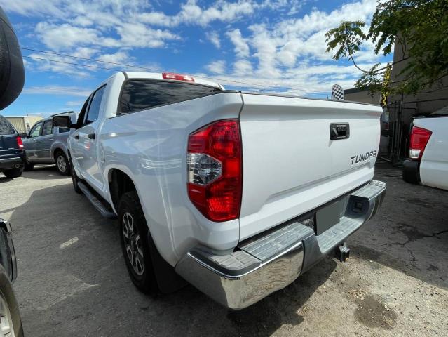 5TFEY5F19EX150778 - 2014 TOYOTA TUNDRA CREWMAX SR5 WHITE photo 3