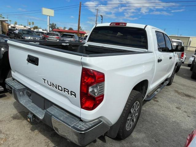 5TFEY5F19EX150778 - 2014 TOYOTA TUNDRA CREWMAX SR5 WHITE photo 4