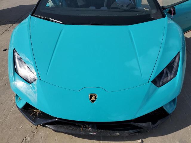 ZHWUS4ZF3KLA12102 - 2019 LAMBORGHINI HURACAN PERFORMANTE BLUE photo 11