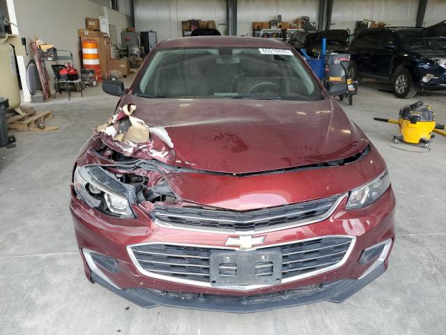 1G1ZB5STXGF225838 - 2016 CHEVROLET MALIBU LS ბურგუნდია ფოტო 5
