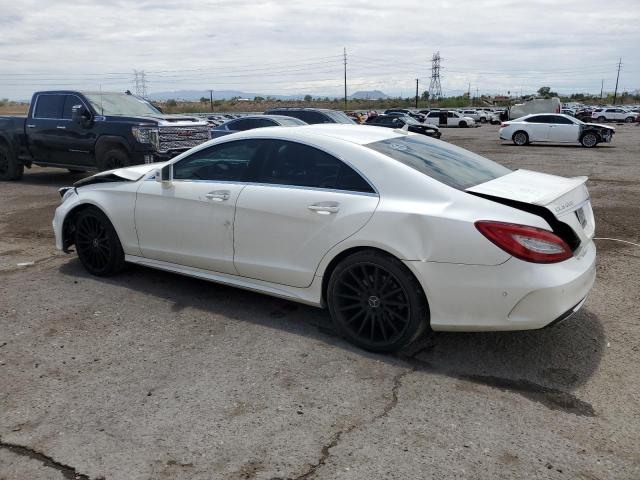 WDDLJ7DB6FA137242 - 2015 MERCEDES-BENZ CLS 550 WHITE photo 2