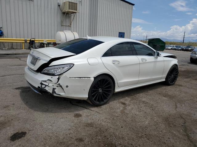 WDDLJ7DB6FA137242 - 2015 MERCEDES-BENZ CLS 550 WHITE photo 3