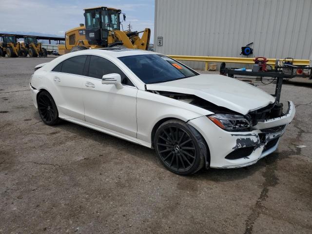 WDDLJ7DB6FA137242 - 2015 MERCEDES-BENZ CLS 550 WHITE photo 4