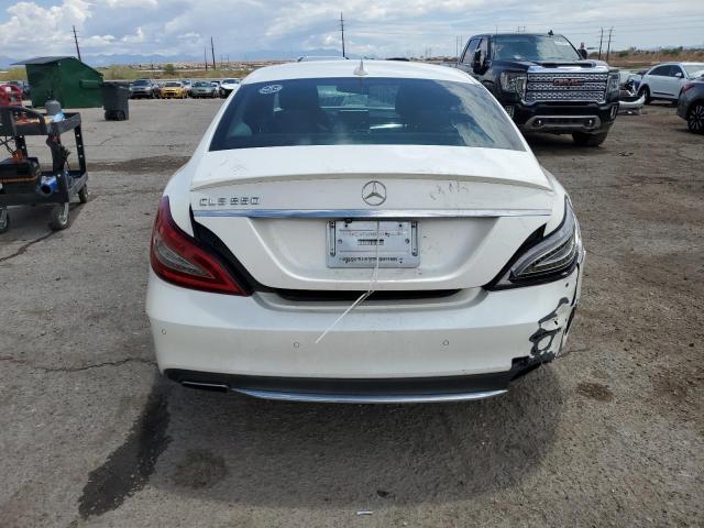 WDDLJ7DB6FA137242 - 2015 MERCEDES-BENZ CLS 550 WHITE photo 6