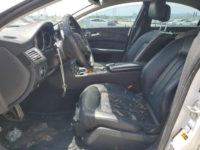 WDDLJ7DB6FA137242 - 2015 MERCEDES-BENZ CLS 550 WHITE photo 7