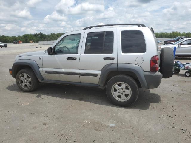 1J4GL48K77W547948 - 2007 JEEP LIBERTY SPORT Gümüş foto 2