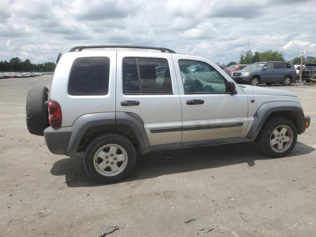 1J4GL48K77W547948 - 2007 JEEP LIBERTY SPORT Gümüş foto 3
