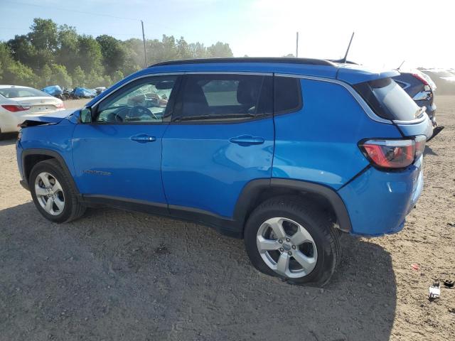 3C4NJDBB2KT801138 - 2019 JEEP COMPASS LATITUDE Синий фото 2