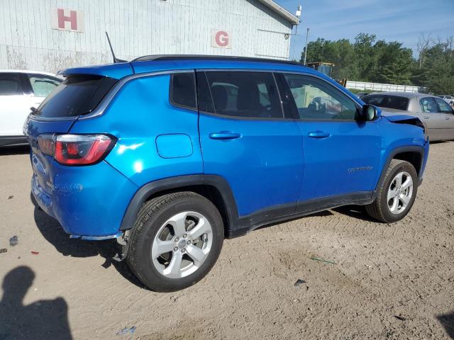 3C4NJDBB2KT801138 - 2019 JEEP COMPASS LATITUDE Синий фото 3