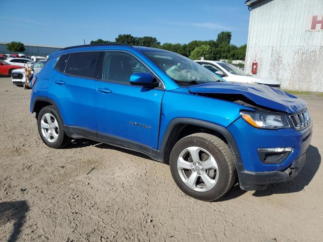 3C4NJDBB2KT801138 - 2019 JEEP COMPASS LATITUDE Синий фото 4