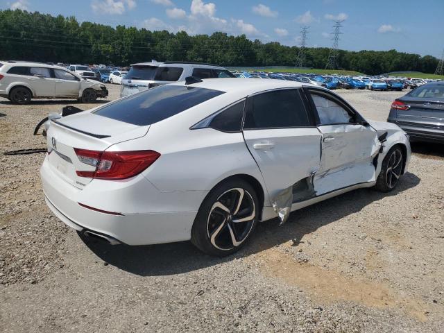 1HGCV1F34MA097856 - 2021 HONDA ACCORD SPORT თეთრი ფოტო 3