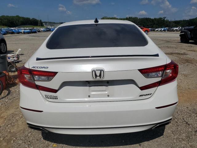 1HGCV1F34MA097856 - 2021 HONDA ACCORD SPORT თეთრი ფოტო 6