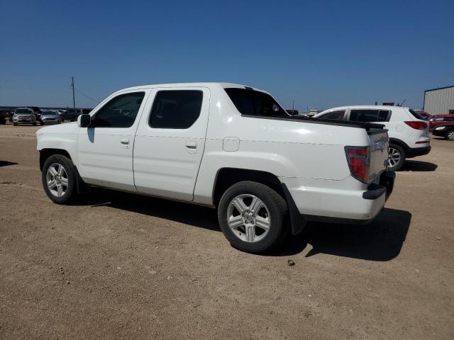 5FPYK1F59DB018517 - 2013 HONDA RIDGELINE RTL WHITE photo 2