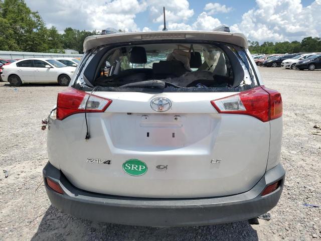 JTMZFREV0FD069321 - 2015 TOYOTA RAV4 LE SILVER photo 6