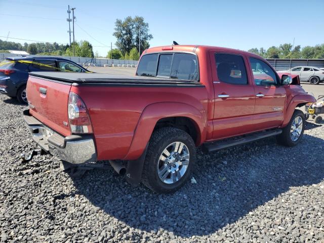 3TMLU4EN0DM111521 - 2013 TOYOTA TACOMA DOUBLE CAB RED photo 3