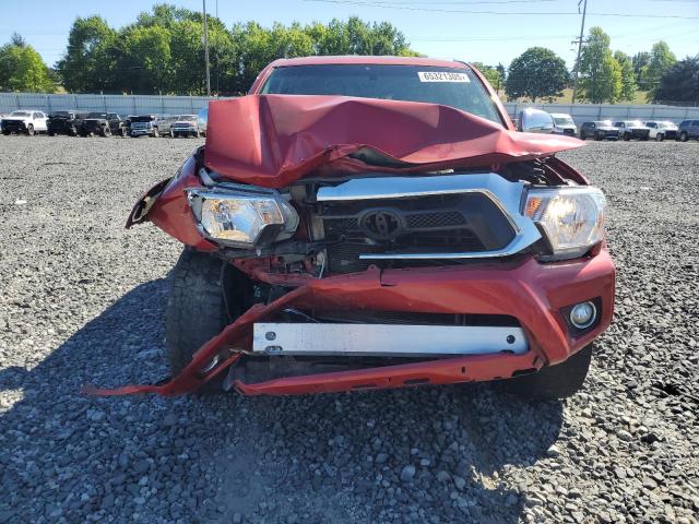 3TMLU4EN0DM111521 - 2013 TOYOTA TACOMA DOUBLE CAB RED photo 5