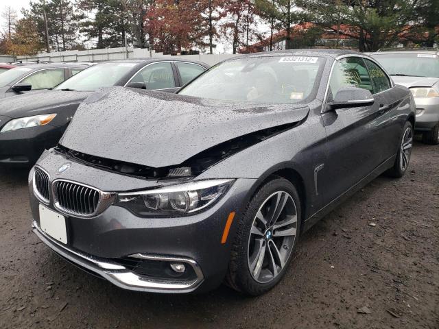 WBA4Z3C07L5P50505 - 2020 BMW 430XI GRAY photo 2