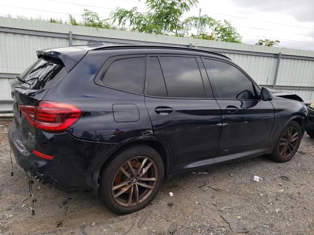 5UXTY9C03M9G40051 - 2021 BMW X3 XDRIVEM40I BLACK photo 3