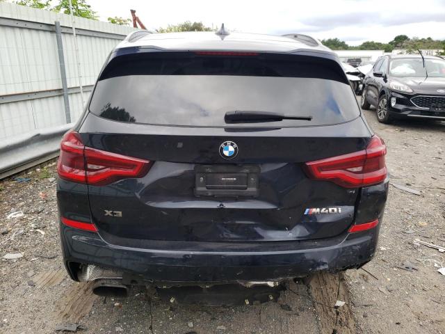 5UXTY9C03M9G40051 - 2021 BMW X3 XDRIVEM40I BLACK photo 6