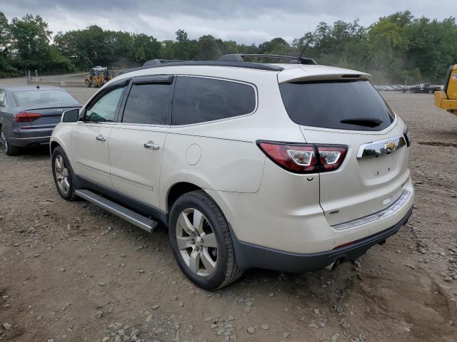 1GNKVJKD6EJ229176 - 2014 CHEVROLET TRAVERSE LTZ WHITE photo 2