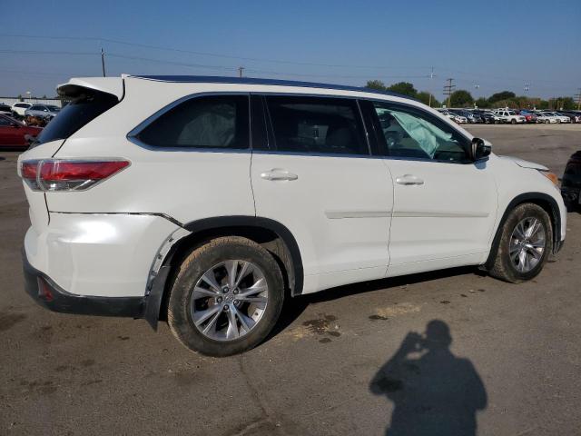 5TDJKRFH0ES062860 - 2014 TOYOTA HIGHLANDER XLE 白色 照片 3