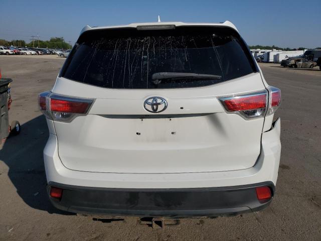 5TDJKRFH0ES062860 - 2014 TOYOTA HIGHLANDER XLE 白色 照片 6