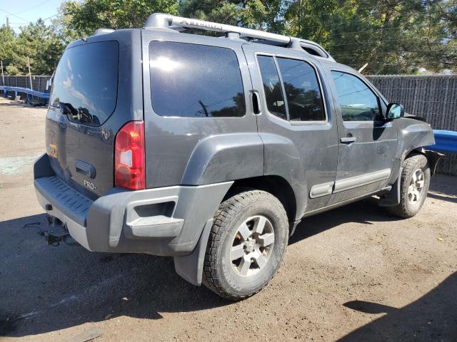 5N1AN0NW2CC522114 - 2012 NISSAN XTERRA OFF ROAD GRAY photo 3