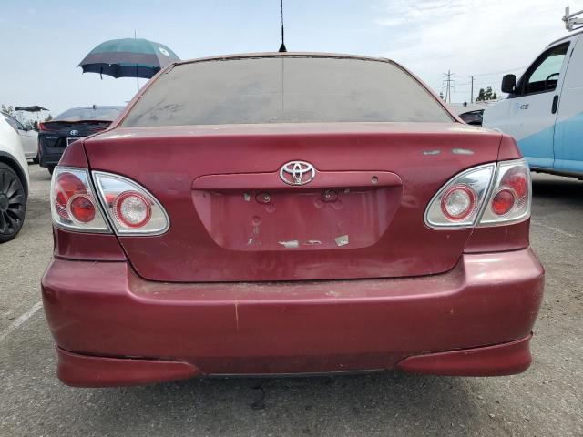 1NXBR32E63Z147506 - 2003 TOYOTA COROLLA CE 红色 照片 6