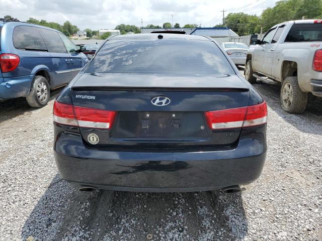 5NPEU46F18H341094 - 2008 HYUNDAI SONATA SE BLACK photo 6