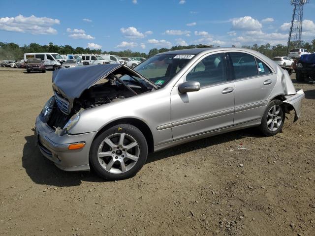 WDBRF87H67F863116 - 2007 MERCEDES-BENZ C 350 4MATIC SILVER photo 1