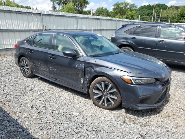 2HGFE1F72PH324743 - 2023 HONDA CIVIC EX GRAY photo 4